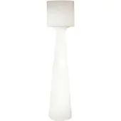 Newgarden LED vloerlamp IP65 wit, 170 cm Grace, wit / opaal, Kunststof, Modern