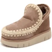 Mou Dames Laarzen Eskimo Bounce Sneaker - Taupe - Maat 40