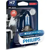 Philips H7 lampen, auto-verlichting, 12V, 55W, artikelnummer 12972CVUBW