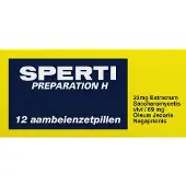 Sperti Preparation H Zetpillen