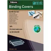 Fellowes Earth Series bindomslag 200 micron transparant A4 (100 stuks)