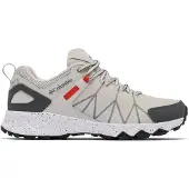 Columbia Sportswear Lage schoen 'Peakfreak II' stone grey / lichtgrijs / knalrood