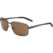 Calvin Klein Rechthoek Heren Ruthenium Bruin CK22122S
