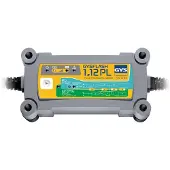 GYS batterijoplader, model 026902, afmetingen: 170mm x 90mm x 51mm