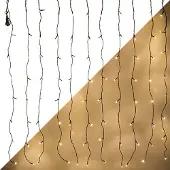 Konstsmide Kerstverlichting | Koppelbare kerstverlichting | Lichtgordijn | 1 x 1