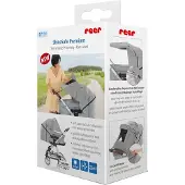 Reer Zonnenscherm Naar Kinderwagen - UV50+ - Grijs - - OneSize - Zonnenscherm voor kinderwagens