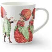 Design House Stockholm The Strawberry Family mok met oor 40 cl