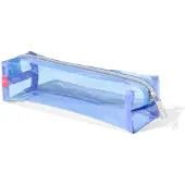 HEMA Etui Doorzichtig (blauw)