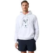 Björn Borg Hoodie Men Borg Classic Print Brilliant White-XXL