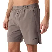 Björn Borg Zip Shorts 7 Inch Bruin | Maat: S