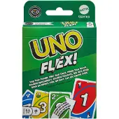 Uno Flex-kaartspel Leuke spellen voor volwassenen en gezelschapsspelavonden voor 2 tot 6 spelers