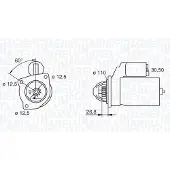 MAGNETI MARELLI 063216731010 Startmotor