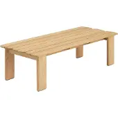 Muuto Assemble Salontafel 55x135 Cm - Salontafels buitenbuiten Teak - ASCOT135A01