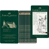 Faber Castell grafietpotloden set - serie 9000 - 12 hardheden - FC-119064