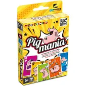 Gomazing Pigmania - Een grappig kaartspel voor kinderen vanaf 6 jaar, geschikt voor 2 tot 10 spelers. Gemaakt zonder plastic. Ideaal als kinderspel en reisspel