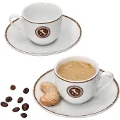 Ritzenhoff & Breker Set van 2 espressokopjes + schotel Authentiek Italiaans - 412871