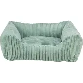 Trixie hondenmand jonna vital ribstof saliegroen - 120x80 cm