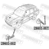 FEBEST 29603-002 Sensor, lichtstraalregeling