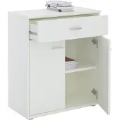 CARO-Möbel Commode TOMMY met lade - Wit
