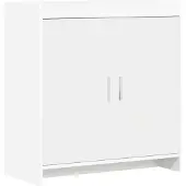 vidaXL Dressoir Wit 72 x 36 x 80 cm Bewerkt hout
