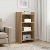 vidaXL Dressoir Artisanaal eiken 40 x 36 x 80 cm Bewerkt hout
