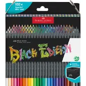 Faber-Castell Black Edition kleurpotloden - 100 stuks