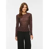 Vila Blouse 'VIFay' bruin