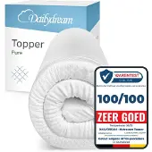 Nivion - Topper - Matrastopper - 120x200cm - Memory Foam - 3,5cm dik - Model Pure S - traagschuim