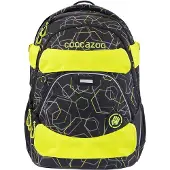 Coocazoo rugzakhoes, LED neon overtrek, geel, opvallende signaalkleur, voor meer zichtbaarheid in het verkeer
