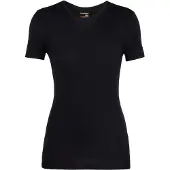 Icebreaker - Women's 175 Everyday S/S Crewe - Merino-ondergoed XS, zwart