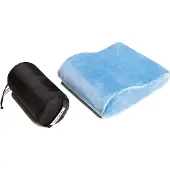 Cocoon - Memory Foam Pillow - Kussen 31 x 26 x 10 cm, blauw