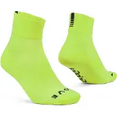 Gripgrab - Lightweight SL Korte Performance Zomer Fietssokken 1 Paar Coolmax Wielersport Sokken Low Cut - Geel Hi-Vis - Unisex