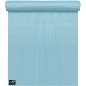 Yogistar Basic 4 mm yogamat (Maat One Size, blauw)