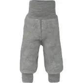 Engel - Baby Hose mit Nabelbund - Fleecebroek 86/92, grijs