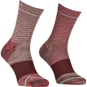 Ortovox - Women's Alpine Mid Socks - Merinosokken 42-44, rood/bruin