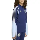 Adidas Ajax Amsterdam 26/27 Tiro26 Training Junior Half Zip Sweatshirt Blauw 5-6 Years Kinderen