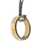 Abysse Corp LORD OF THE RINGS 3D Sleutelhanger - Eén Ring, Goud