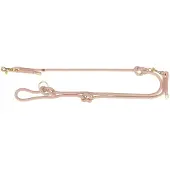 Trixie HONDENRIEM SOFT ROPE VERSTELBAAR ROZE / LICHTROZE 200X0.6 CM