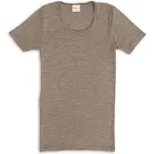 Engel - Women's Unterhemd S/S - Merino-ondergoed 34/36, bruin