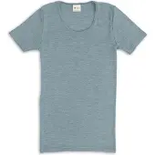 Engel - Women's Unterhemd S/S - Merino-ondergoed 34/36, turkoois