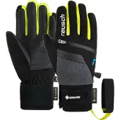 Reusch Sporthandschoenen 'Travis' geel / grijs / zwart / wit