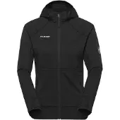 Mammut - Women's Taiss ML Hooded Jacket - Fleecevest M, zwart