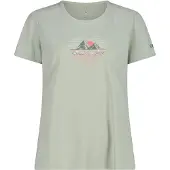 CMP Geprinte piqué top dames | Maat XL