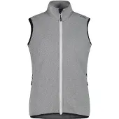 CMP Mouwloos damesjack met capuchon Knit-Tech | Maat S