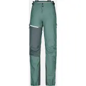 Ortovox - Women's Westalpen 3L Light Pants - Regenbroek L, turkoois