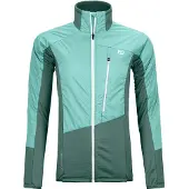 Ortovox - Women's Westalpen Swisswool Hybrid Jacket - Wollen vest S, turkoois