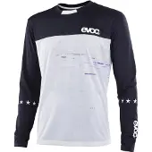 Evoc - Long Sleeve Jersey 701829 - Fietsshirt M, wit/zwart