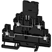 Weidmuller 2894020000 Zekering-serieklem Schroeven Zwart 50 stuk(s)