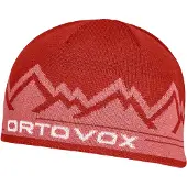 Ortovox - Peak Beanie - Muts 50-56 cm, rood
