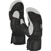 Ortovox - Full Leather Mitten - Handschoenen S, zwart
